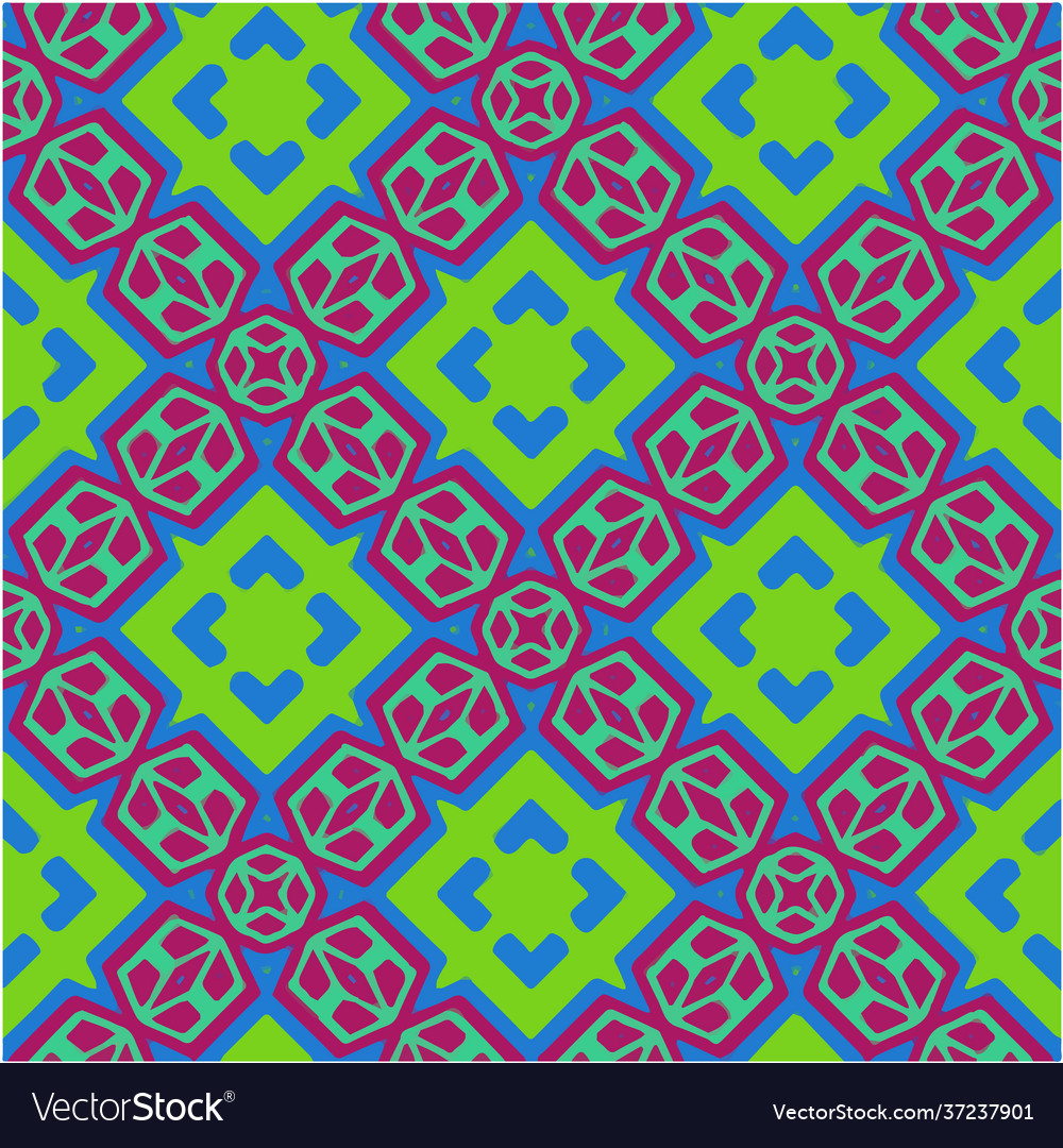 Geometric pattern with triangular elements