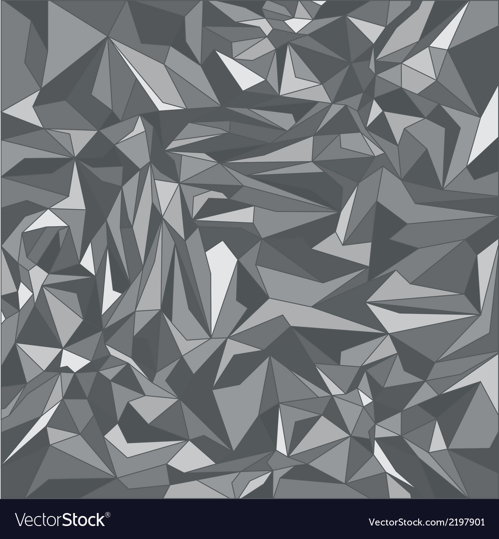 Grey triangle background Royalty Free Vector Image