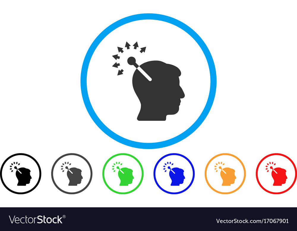 Optical neural interface rounded icon