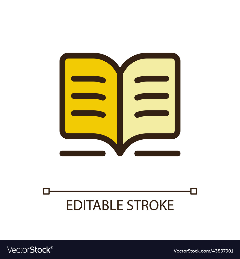 Public library pixel perfect rgb color ui icon vector image Public library pixel perfect rgb color ui icon