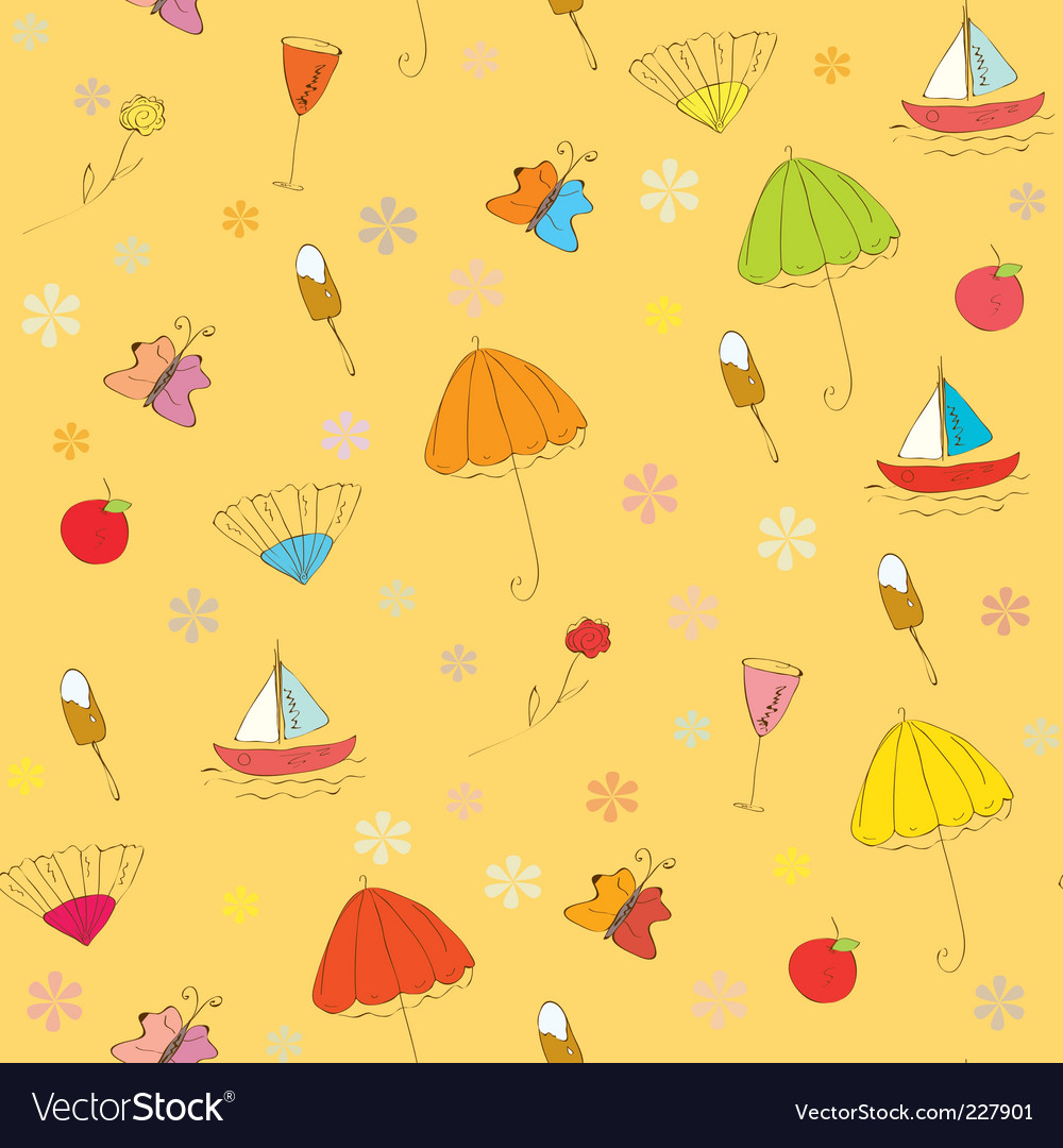 Sommer Nahtlose Muster