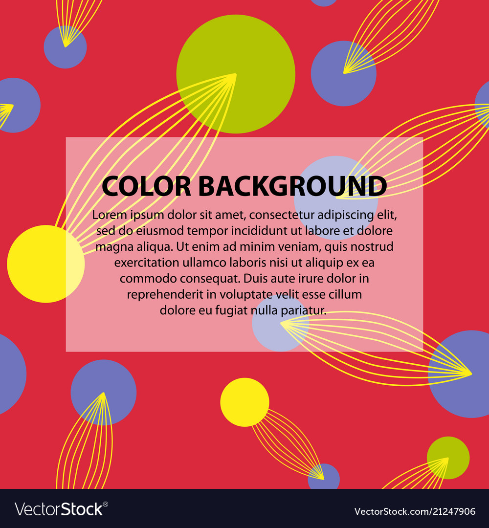 Abstract geometric pattern and background vector image Abstract geometric pattern and background