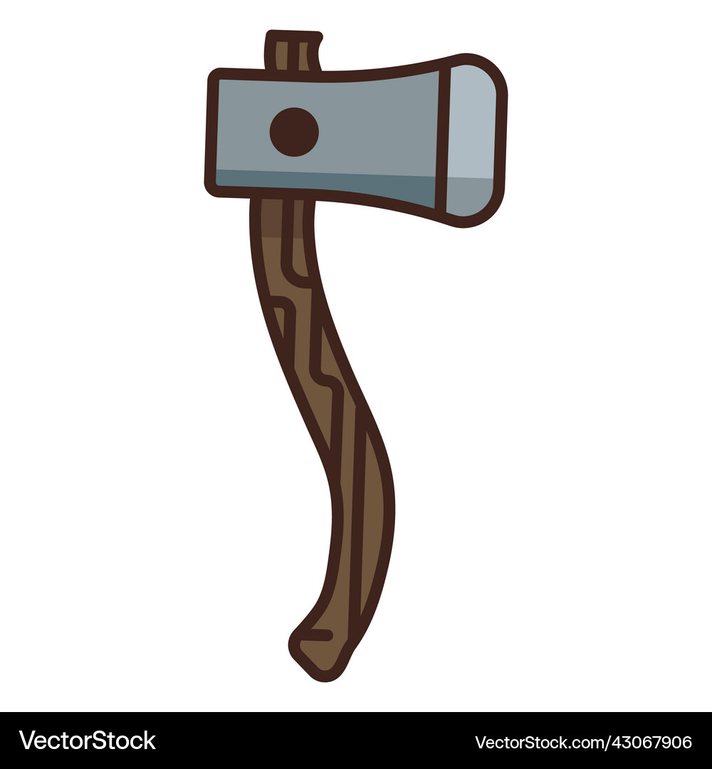 Lumberjack axe icon Royalty Free Vector Image - VectorStock