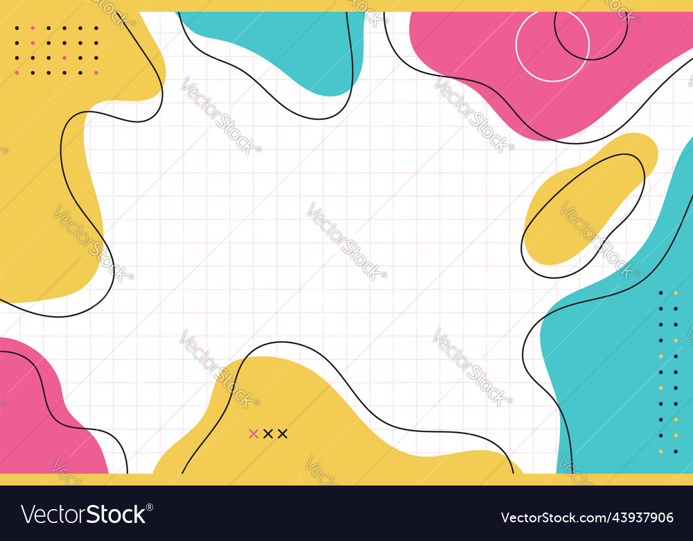 Modern colorful gradient abstract shapes