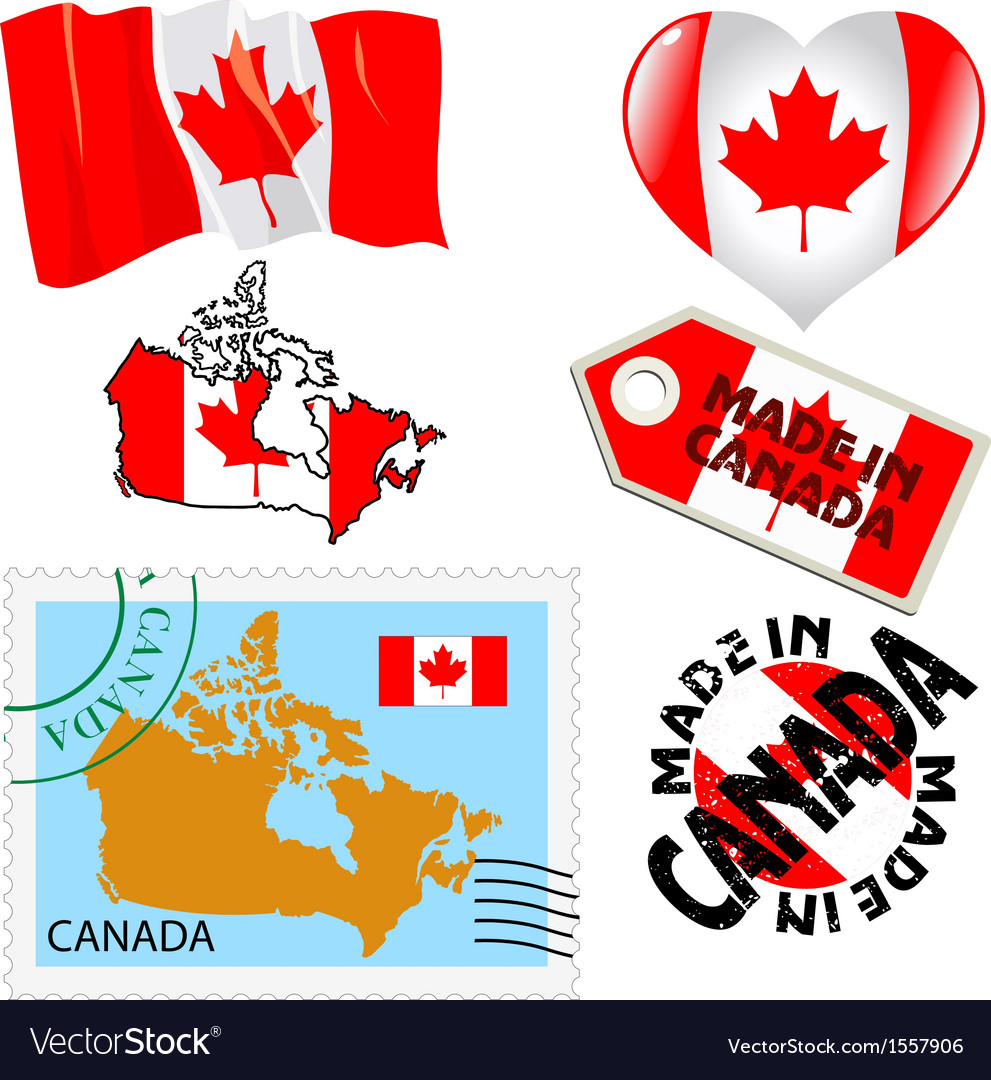 National colours of canada