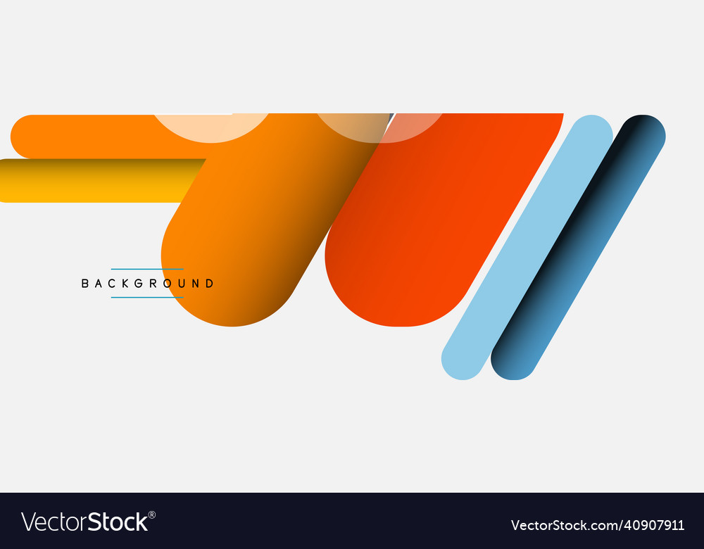 Abstract background round shapes lines