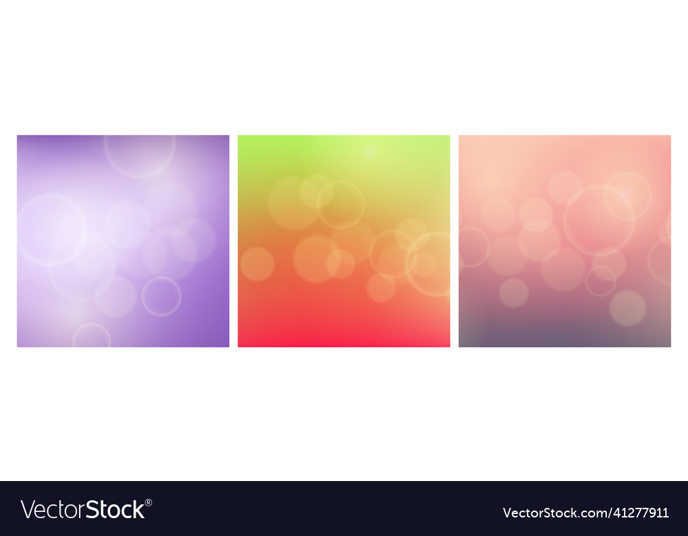 Abstract background with blur bokeh light effect vector image Abstract background with blur bokeh light effect