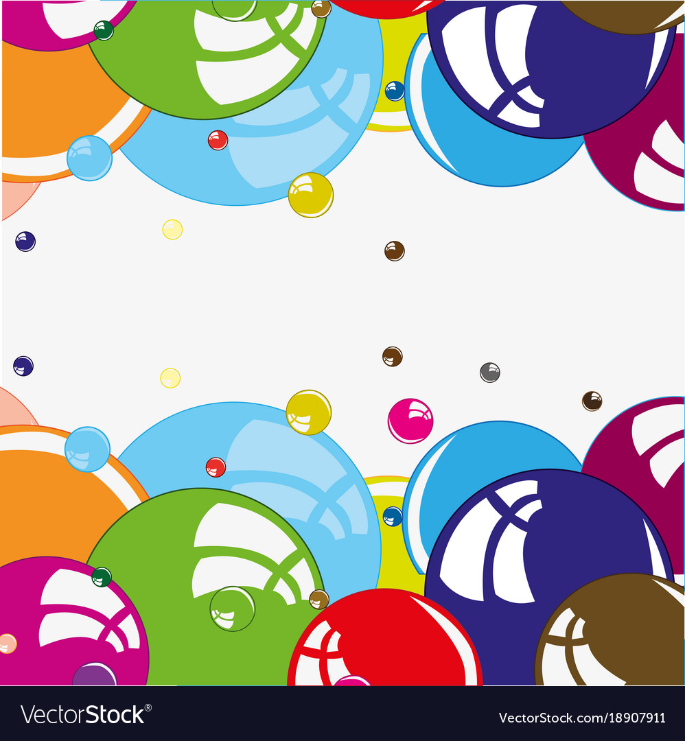 Bubble colour background