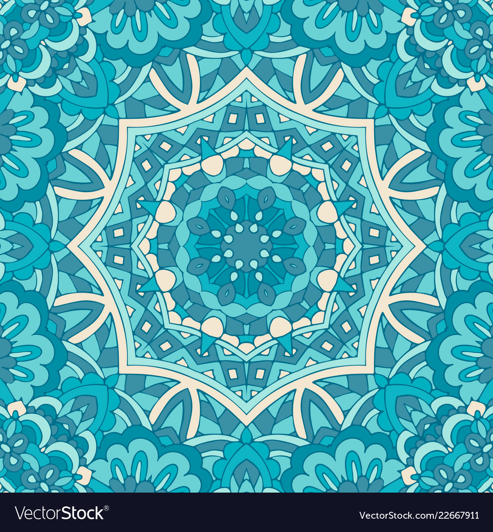 Doodle Abstract Ornamental Color Royalty Free Vector Image