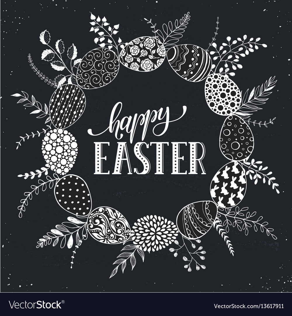 Easter Wreath Card