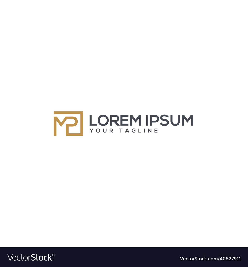 Minimalist simple design lorem ipsum logo vector image Minimalist simple design lorem ipsum logo