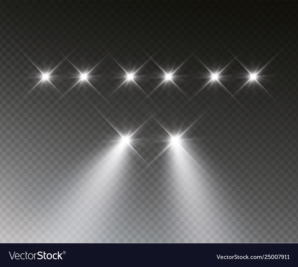 Spotlight light scene Royalty Free Vector Image