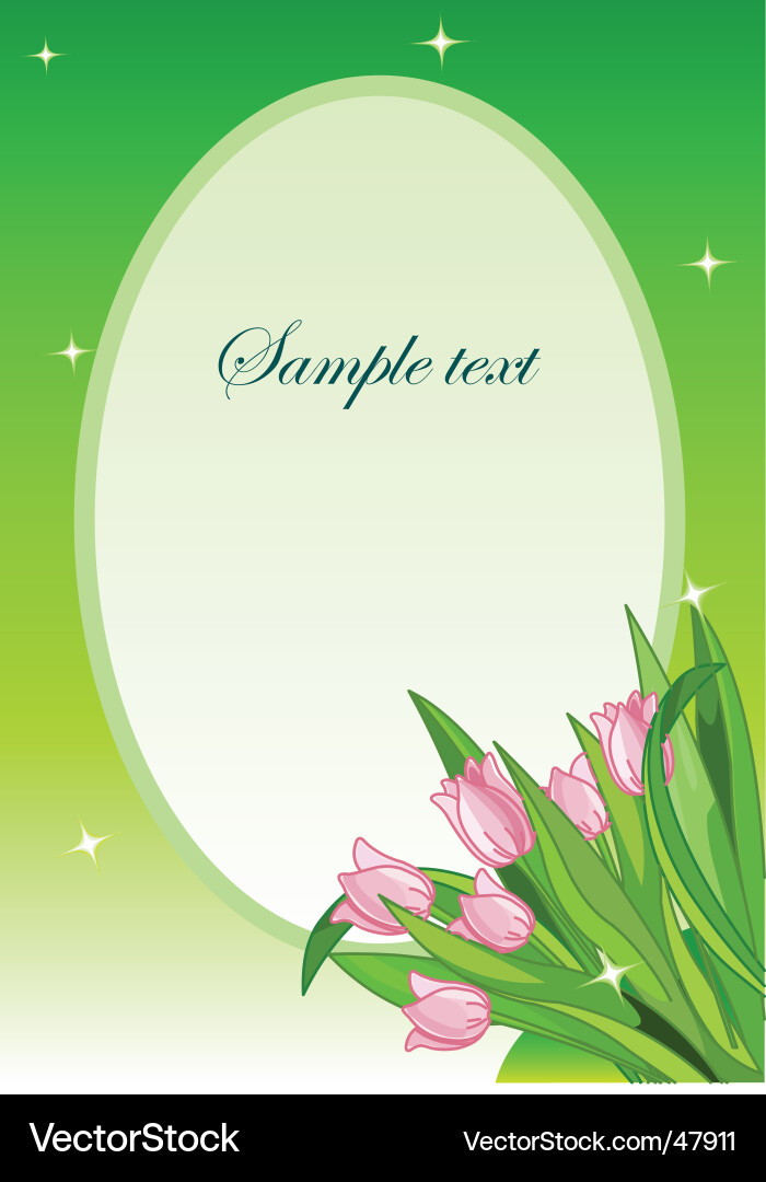 Tulip Royalty Free Vector Image - VectorStock