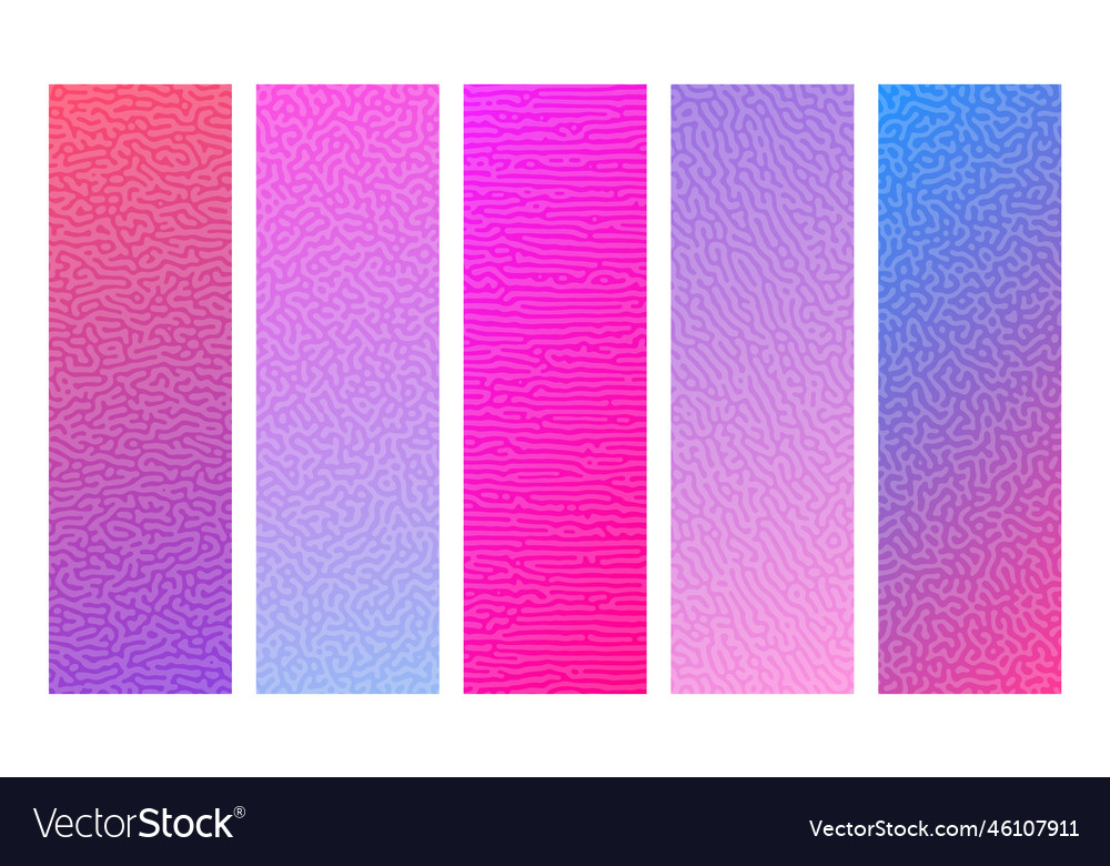 Turing reaction colorful background vector image Turing reaction colorful background