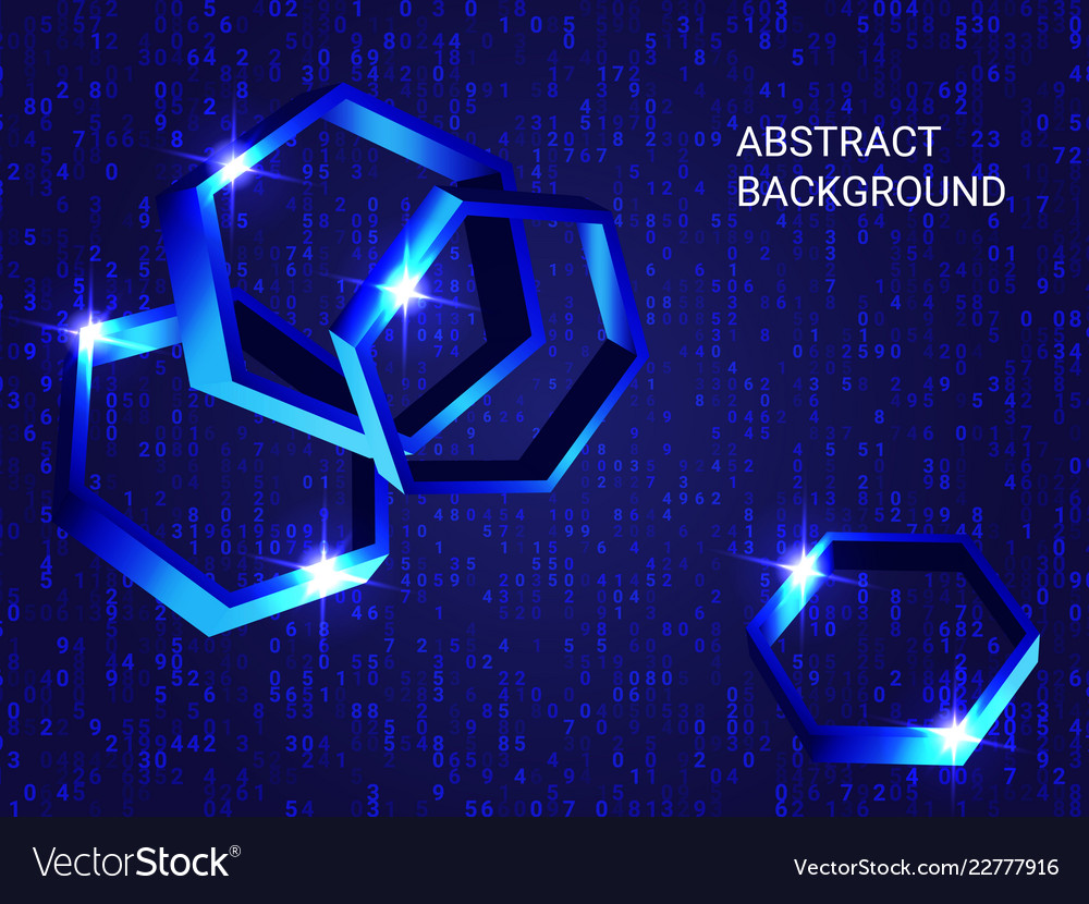 Dynamic Polygon Sparkle Background