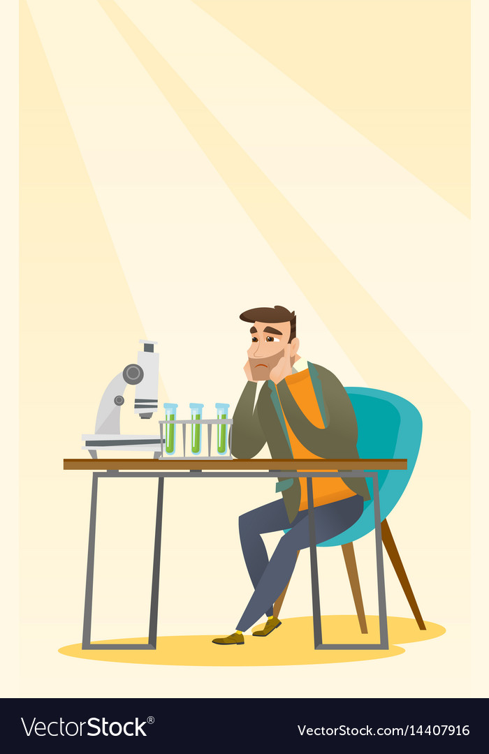Student working at laboratory class