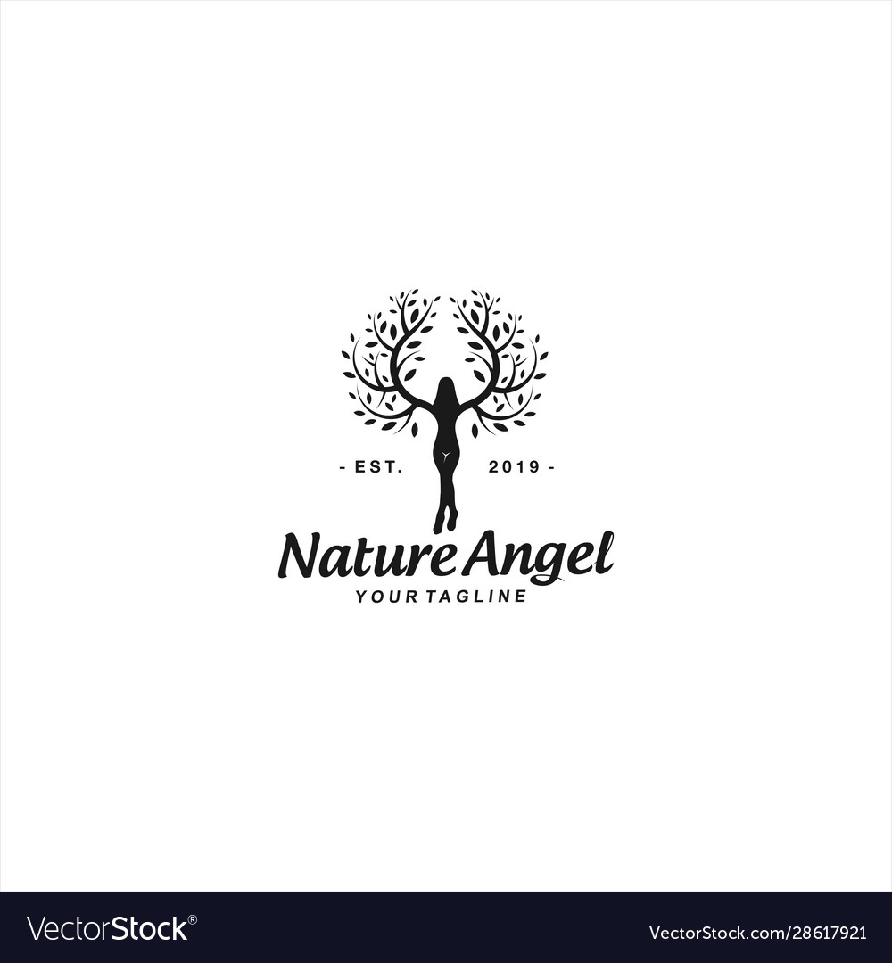 Abstract human logo design template vector image Abstract human logo design template