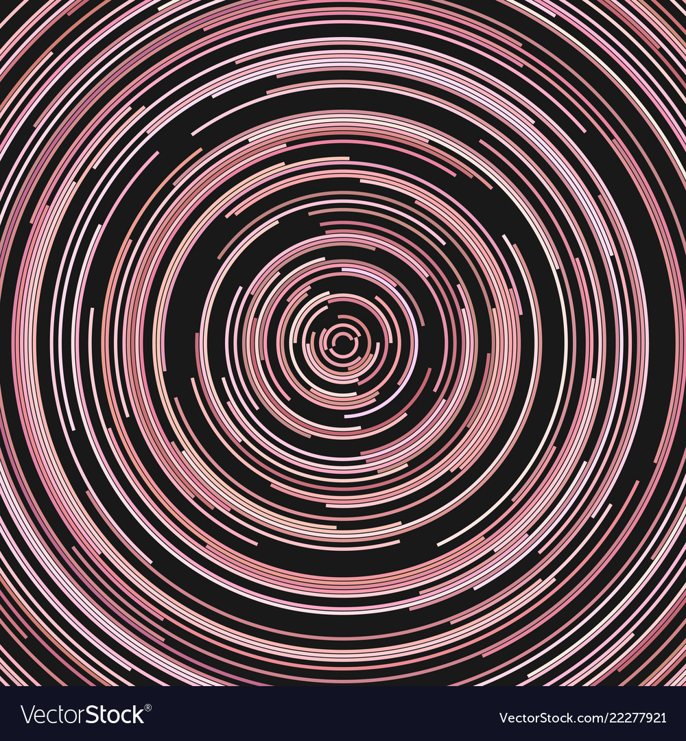 Abstract ring background from concentric half