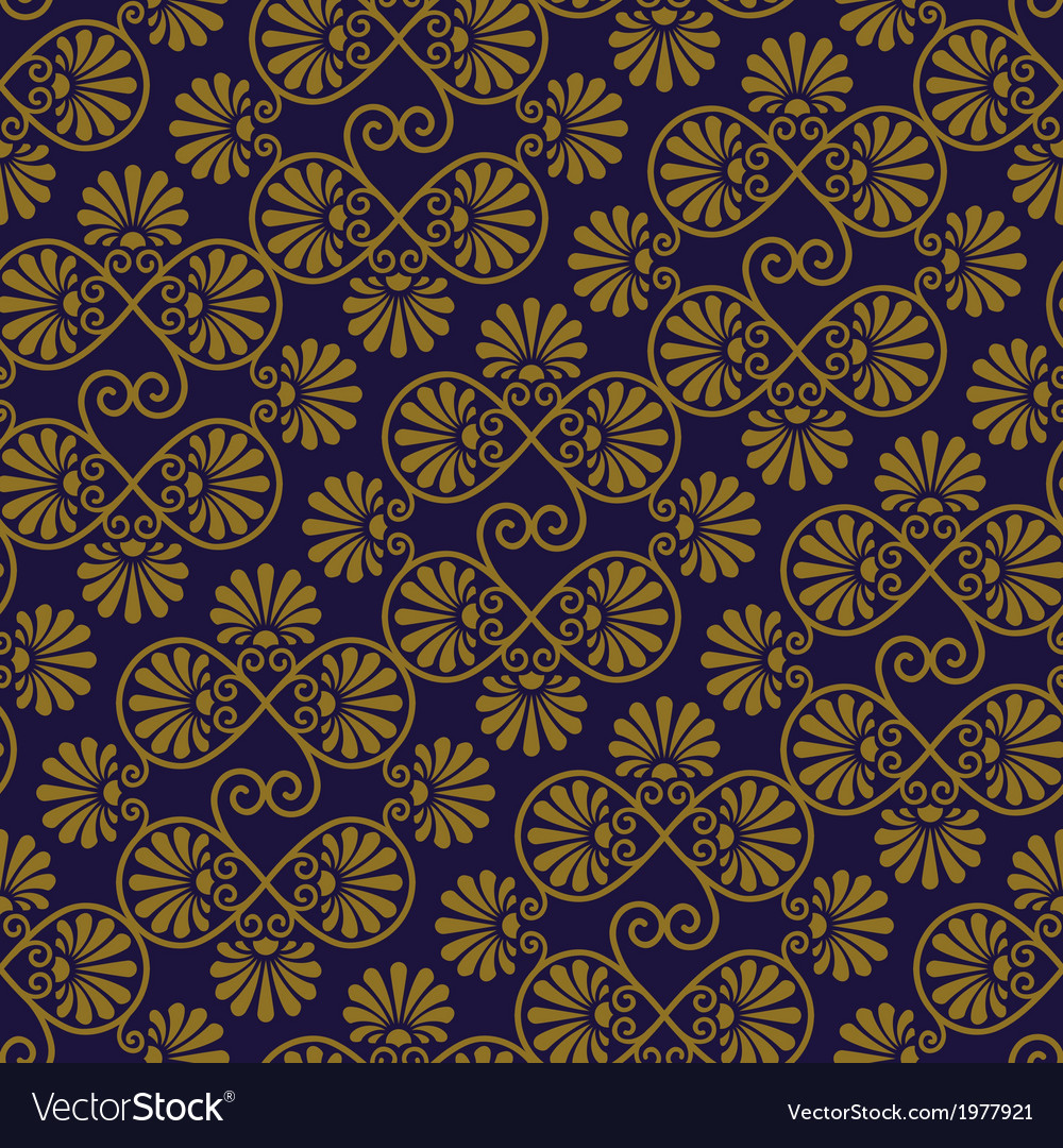 Seamless pattern in eastern style