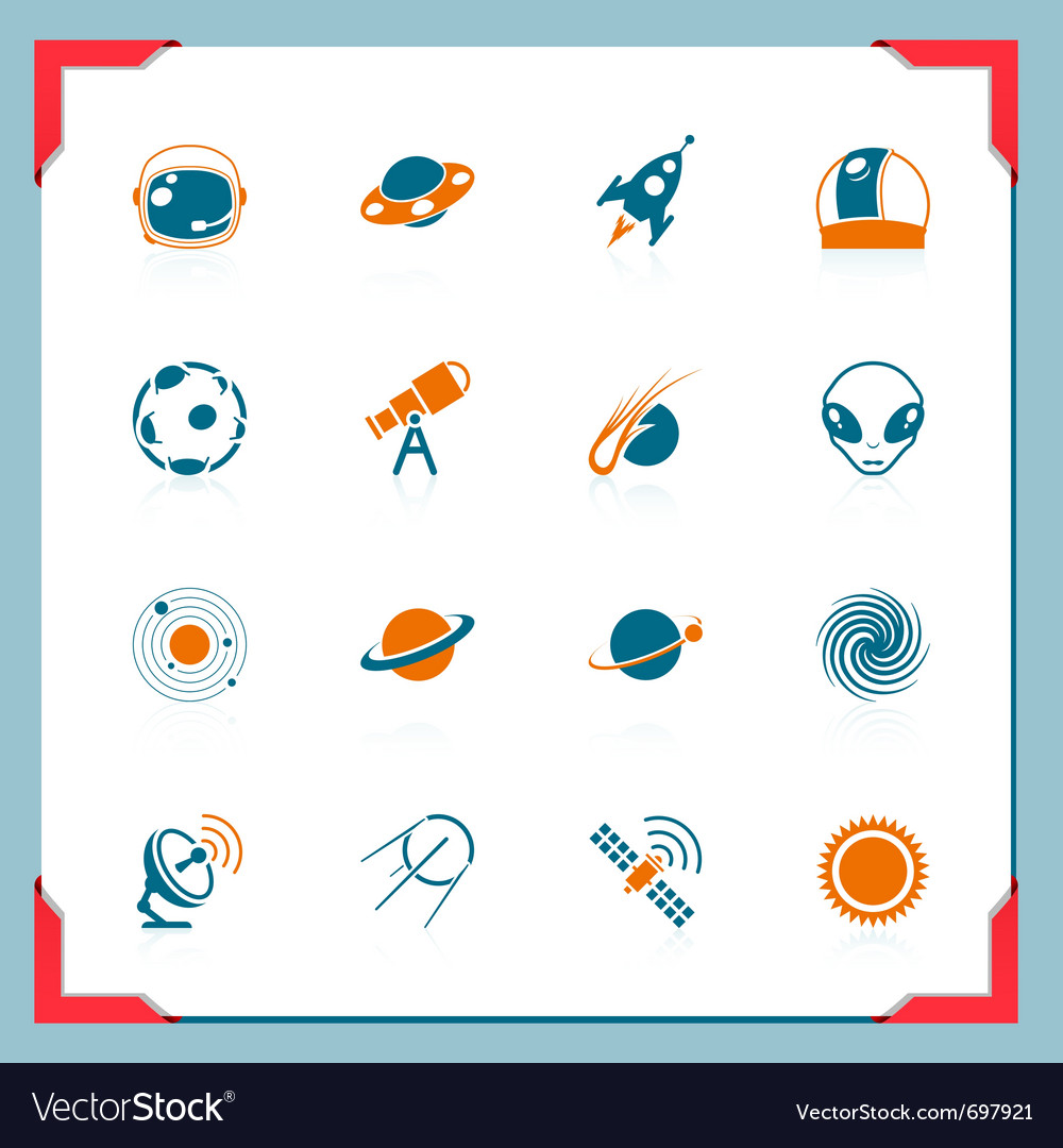 Space Icon Set - Celestial Objects