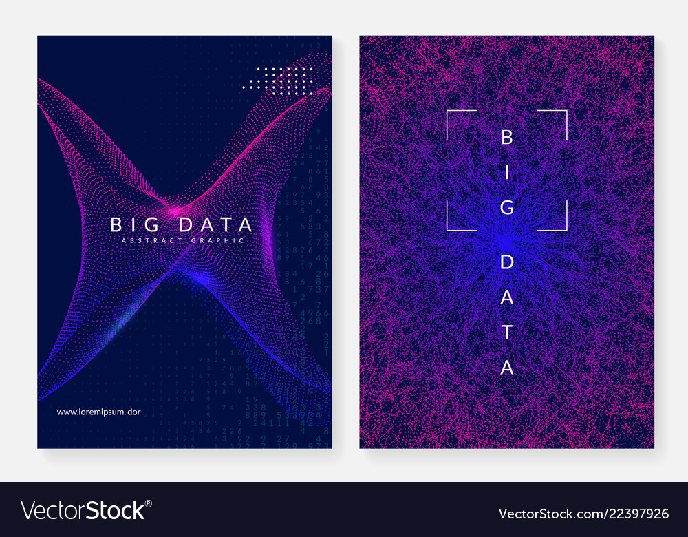 Big data background technology for visualization vector image Big data background technology for visualization