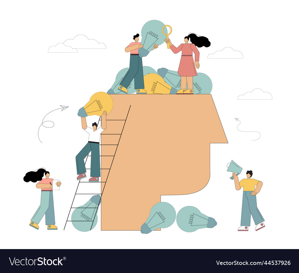 Idea search solution of business problems