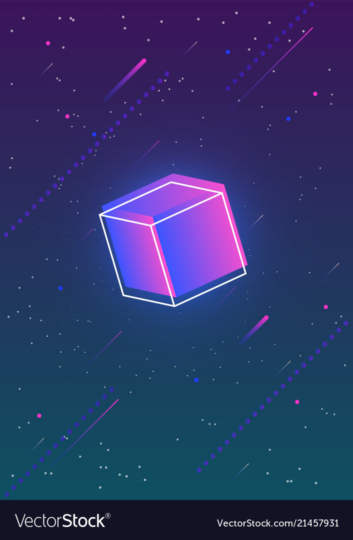 Abstract vertical backdrop with glowing gradient vector image Abstract vertical backdrop with glowing gradient