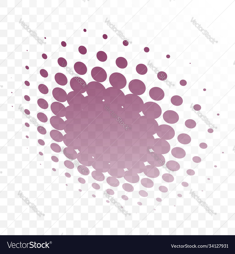 Colorful halftone pattern texture in 3d Vector Image Colorful halftone pattern texture in 3d