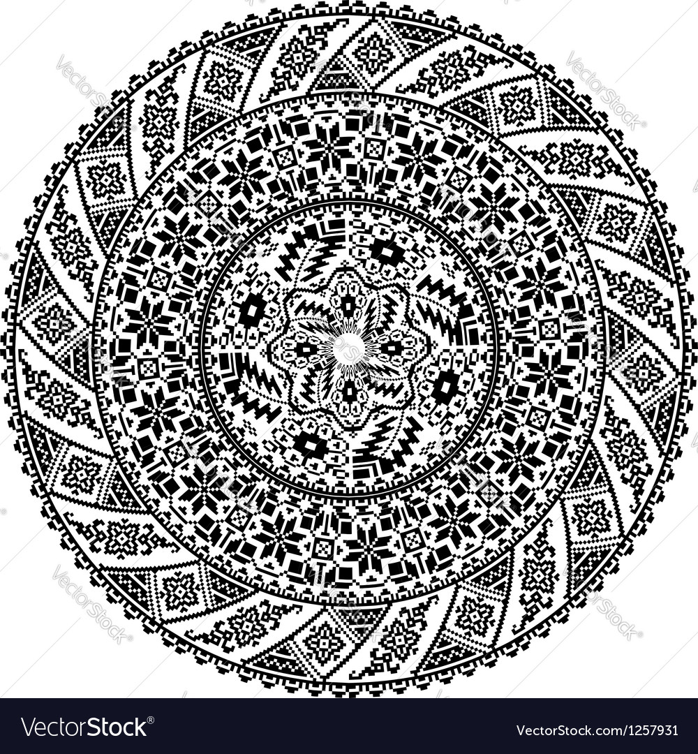 Inca Geometric Pattern Background