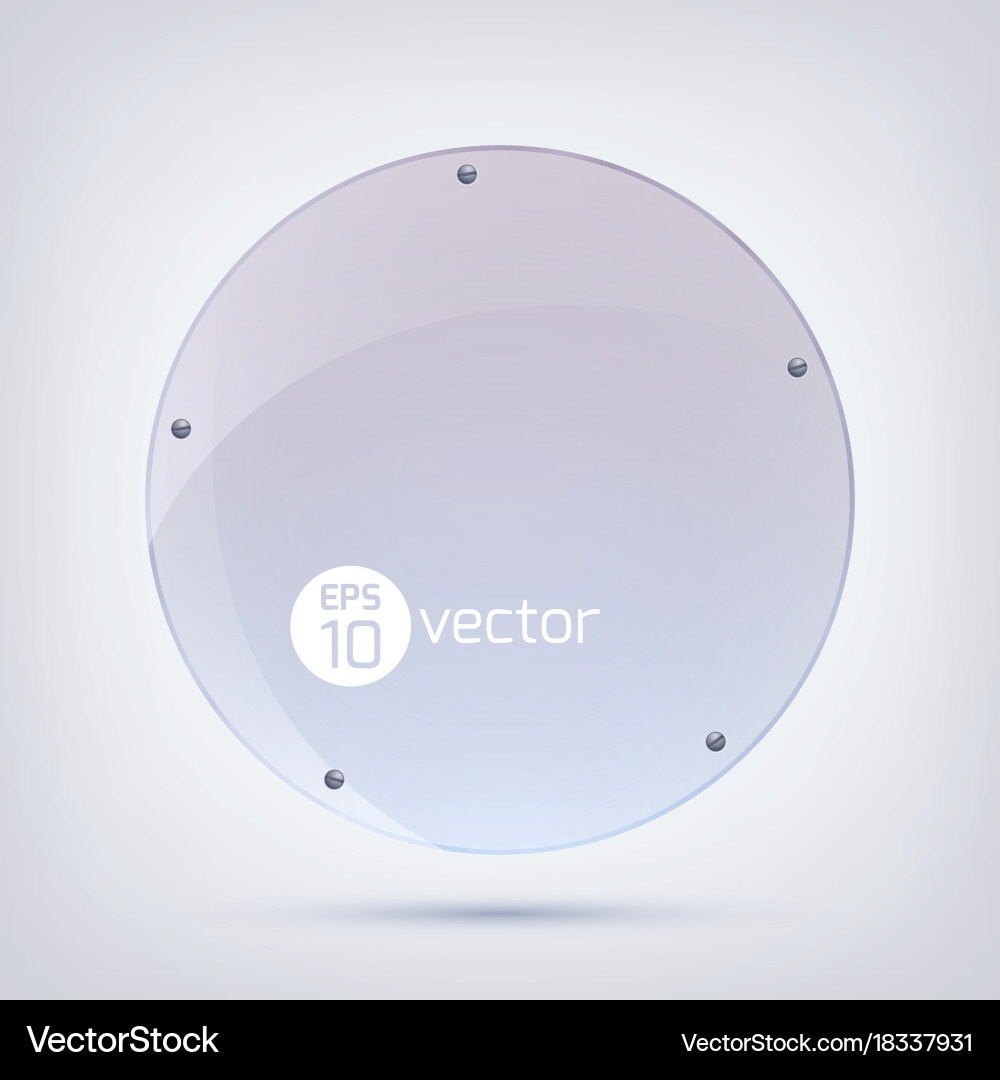 Light object template Royalty Free Vector Image