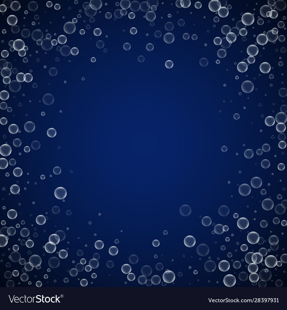 Soap bubbles abstract background blowing