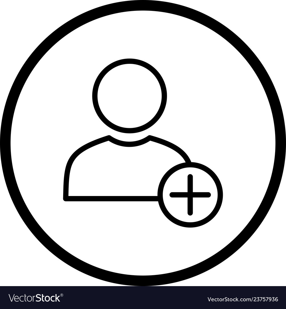 Add user icon