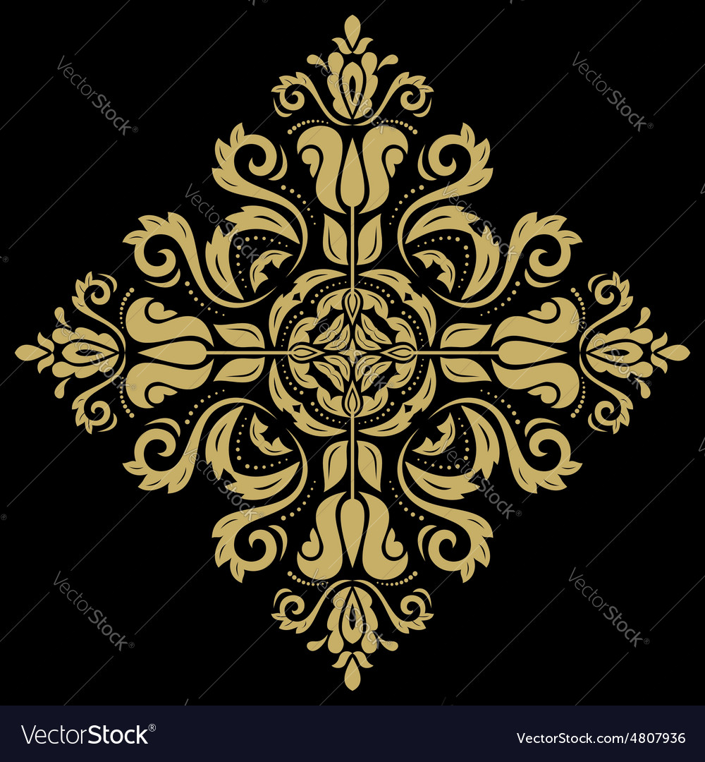 Damask orient pattern