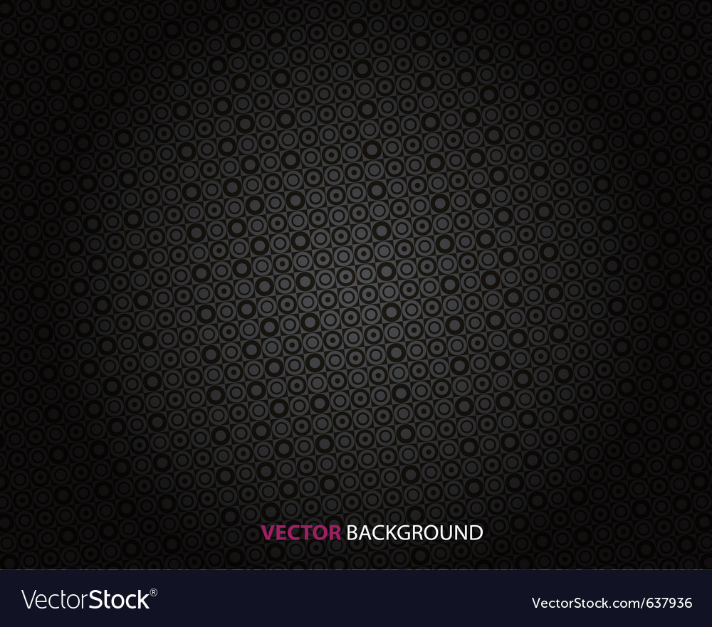Dark Circle Abstract Background