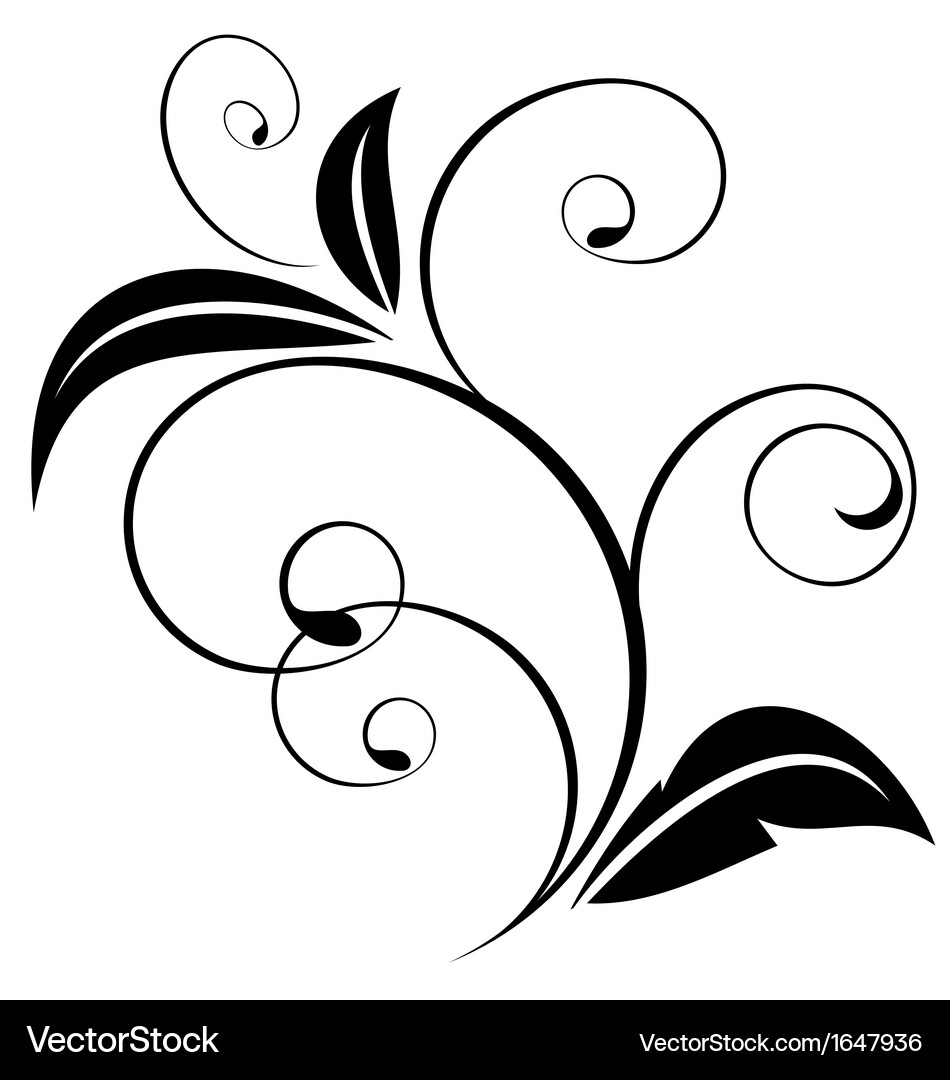 Floral Royalty Free Vector Image - VectorStock