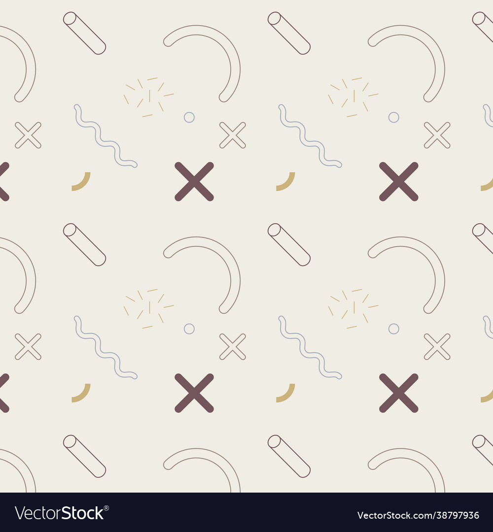 Memphis Pattern Background
