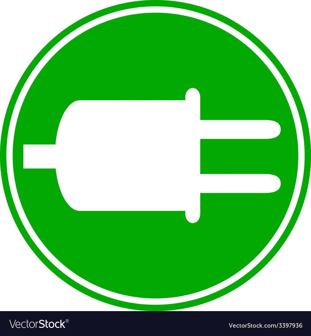 Power cord sign button