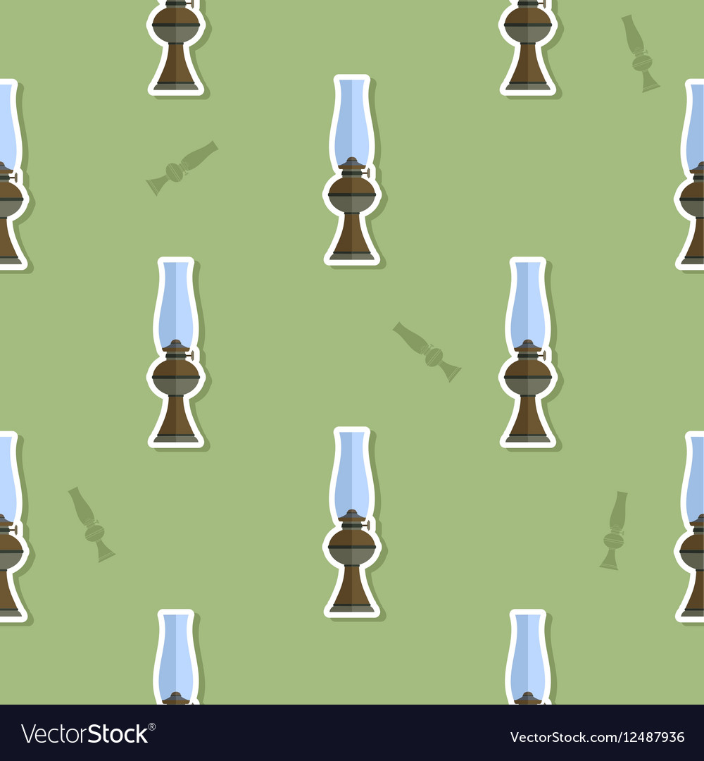Seamless pattern with lanterns