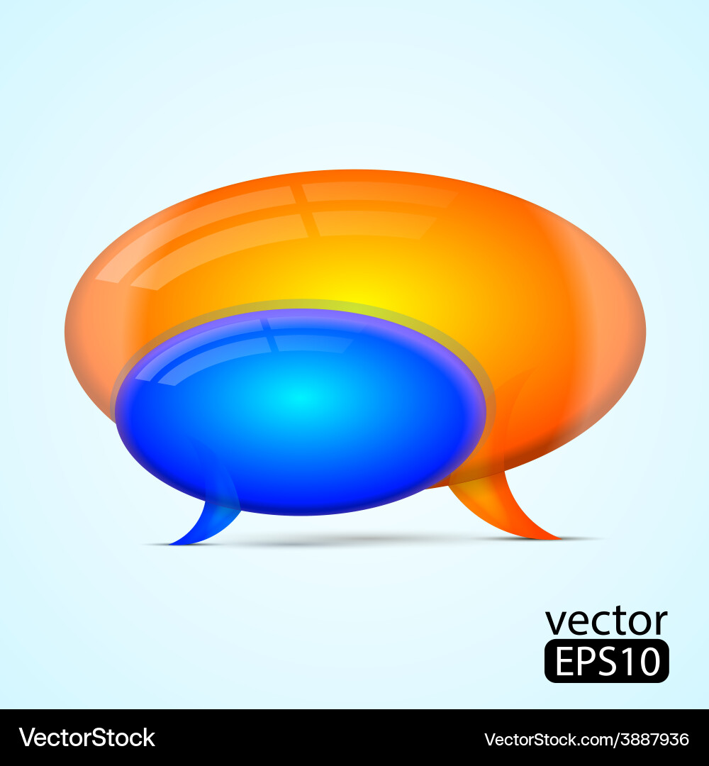 Speech bubble Royalty Free Vector Image - VectorStock