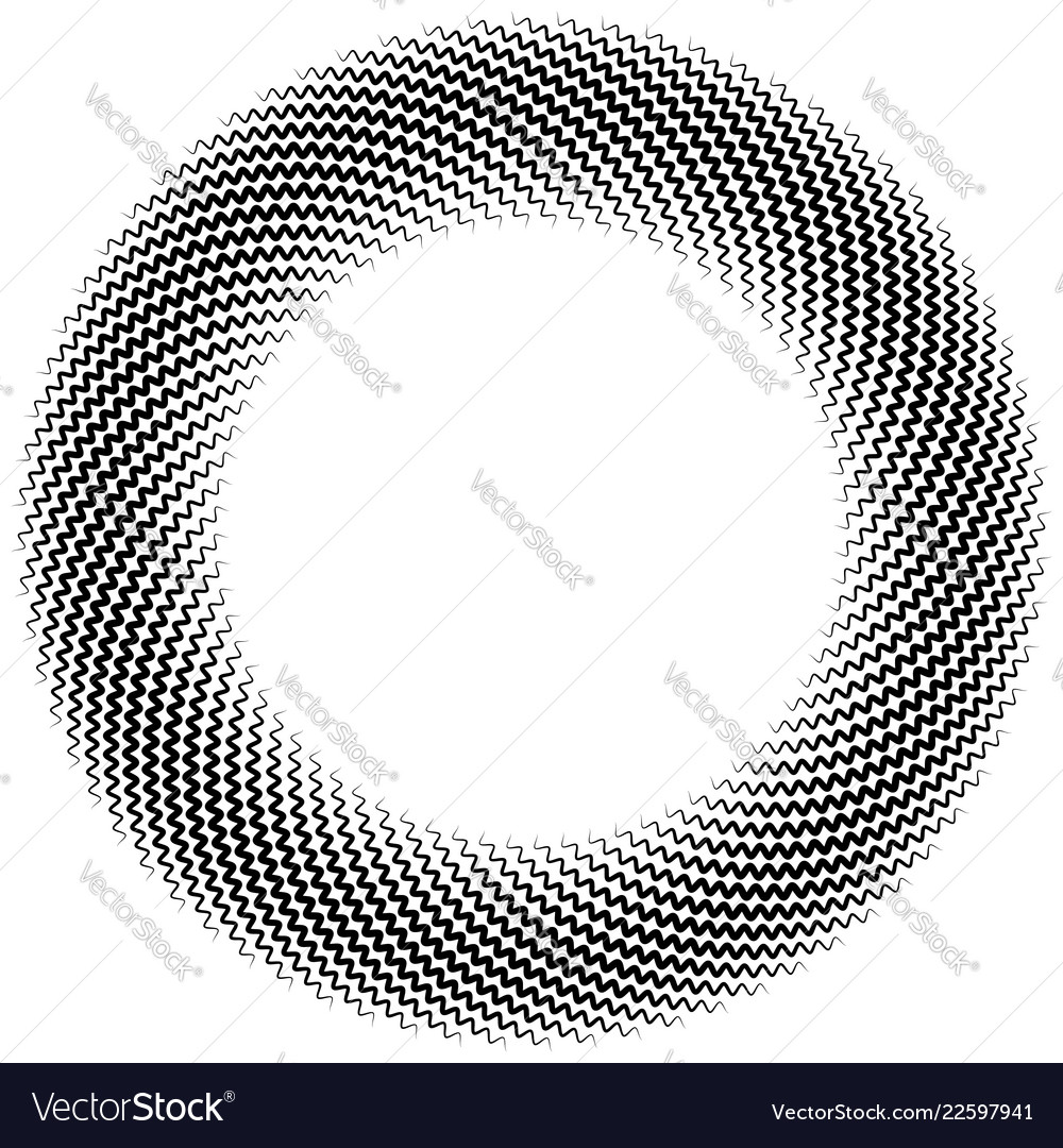 Abstract radiating lines element vector image Abstract radiating lines element