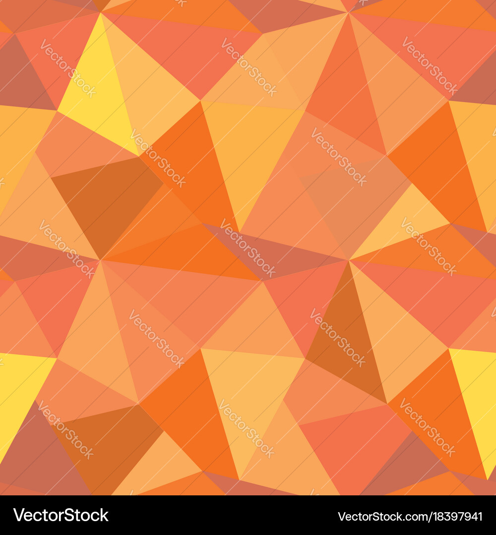 Abstract seamless pattern geometric mosaic Vector Image