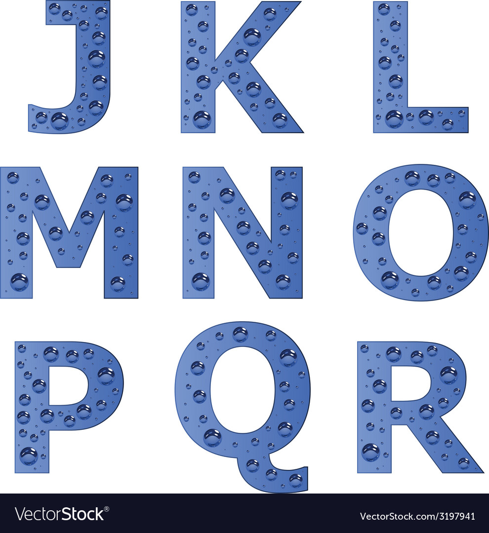 Bubble alphabet - part 2