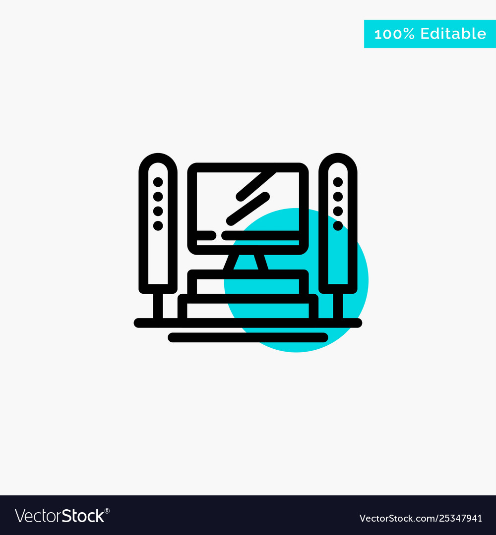 Computer Computing Server cpu türkis Highlight Vector Image Computer Computing Server cpu türkis Highlight
