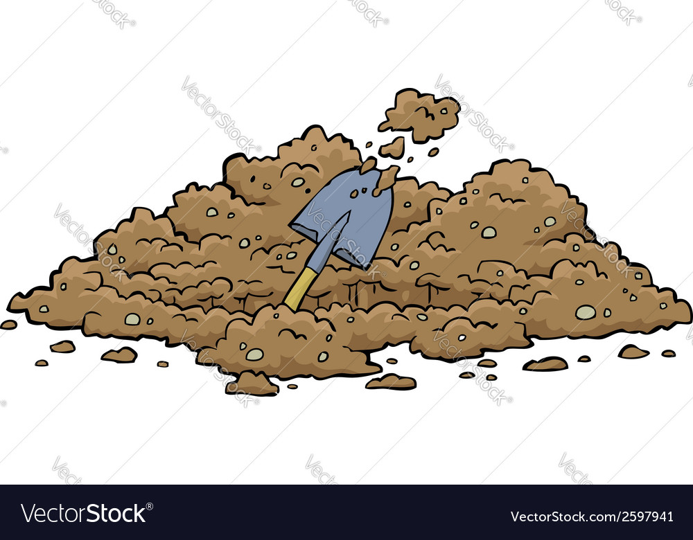 Digging pits Royalty Free Vector Image VectorStock