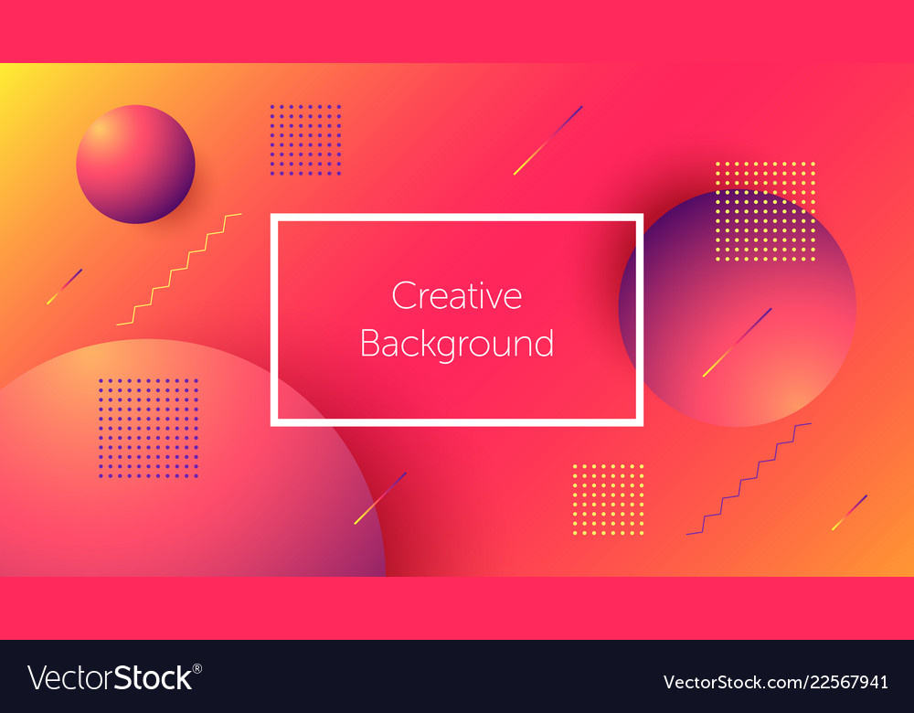 Futuristic background with dynamic shapes vector image Futuristic background with dynamic shapes