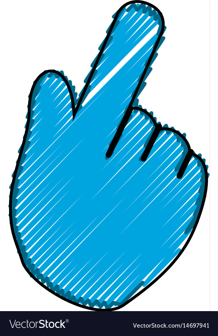 Hand click cursor