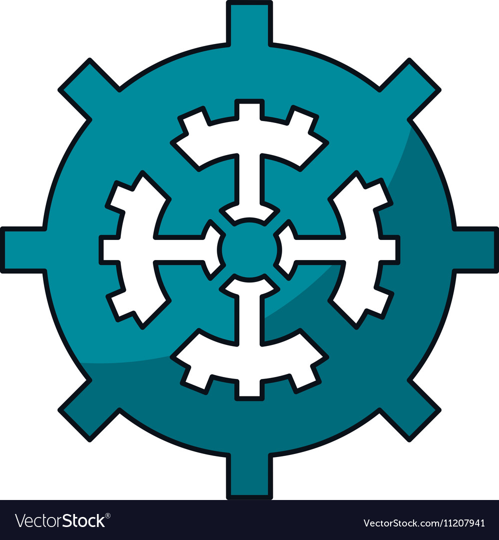 Isolated gear machine part design