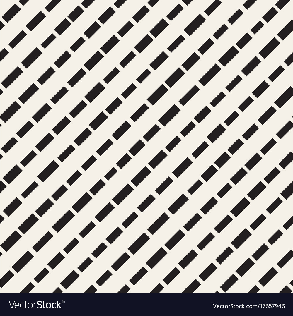Black and white irregular dashed lines pattern