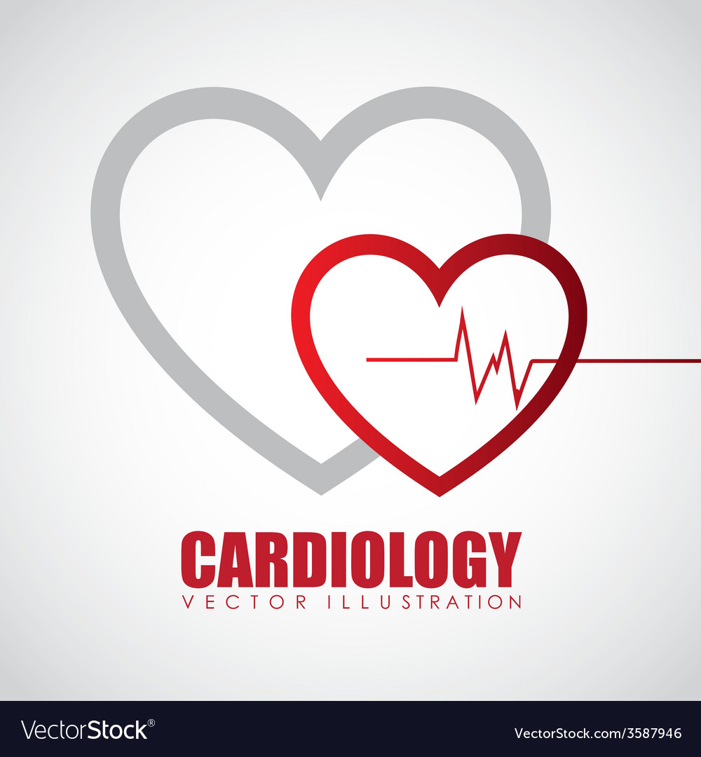 Cardiology icon Royalty Free Vector Image - VectorStock