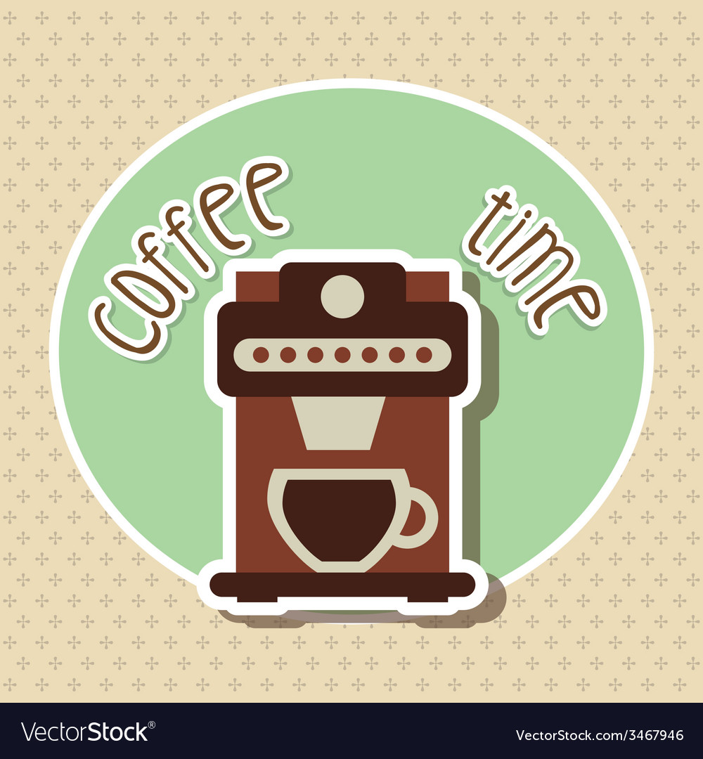 Coffee design Royalty Free Vector Image - VectorStock